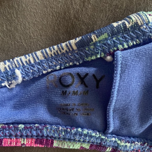 Multi colored Roxy bikini top - Picture 3 of 4